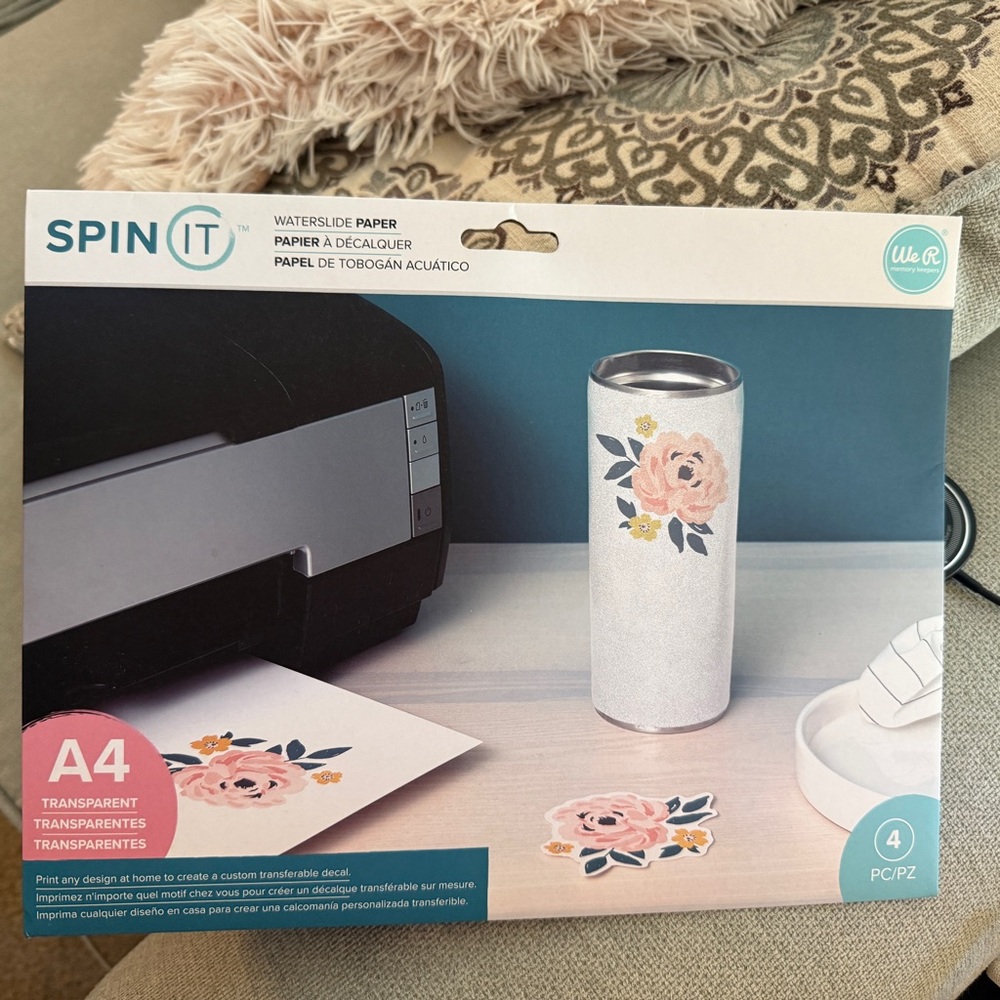 We R Memory Keepers Spin It Waterslide Paper